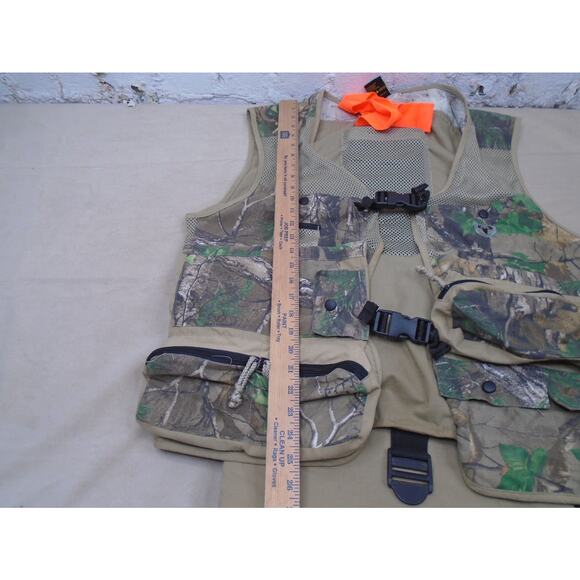 Scent Blocker Realtree Camo Hunting Vest M/L Ripstop Pocket W/ Detachable Seat - Picture 9 of 13
